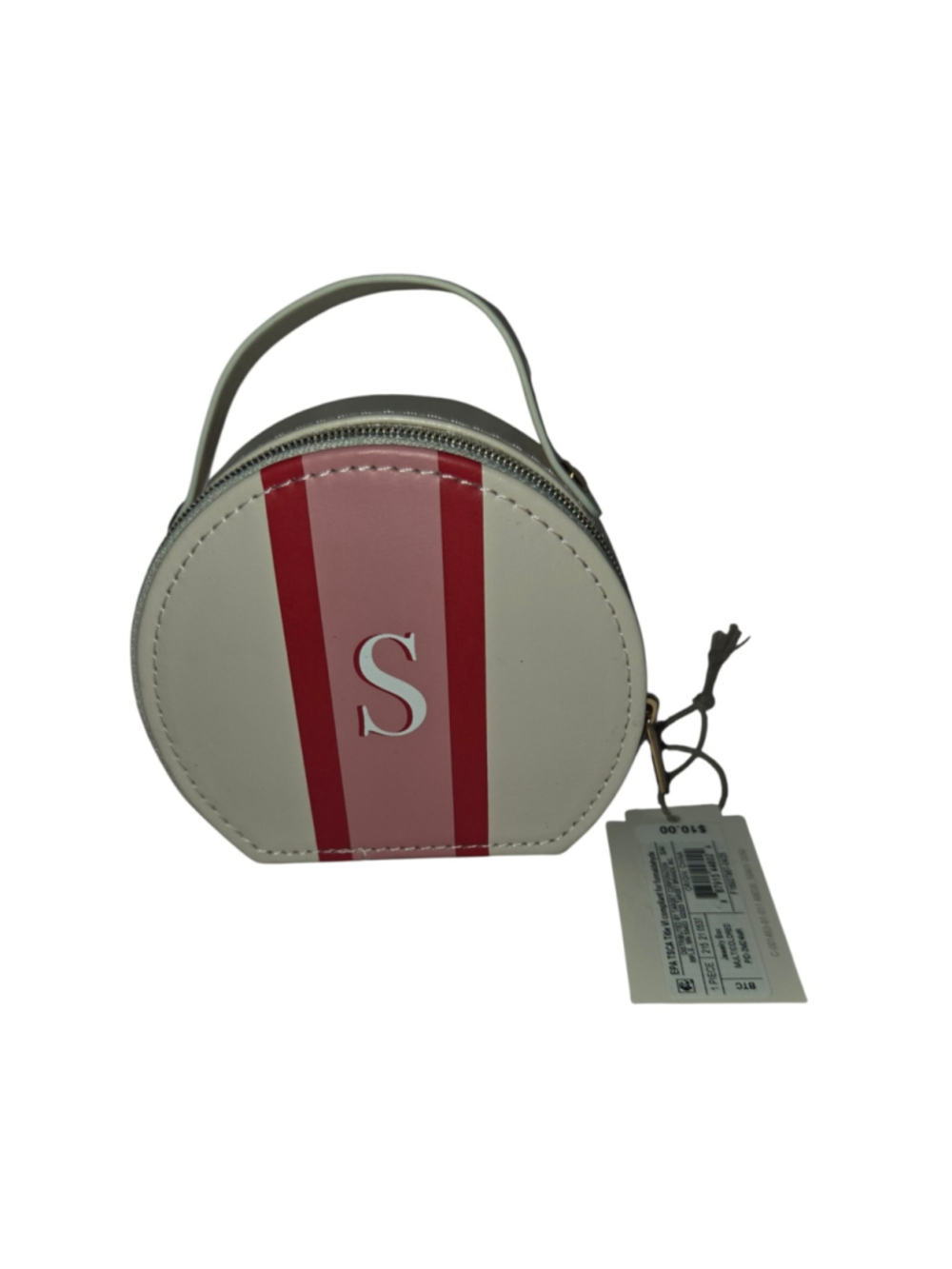 A New Day Small Jewelry Box Organizer Case | Initial S
